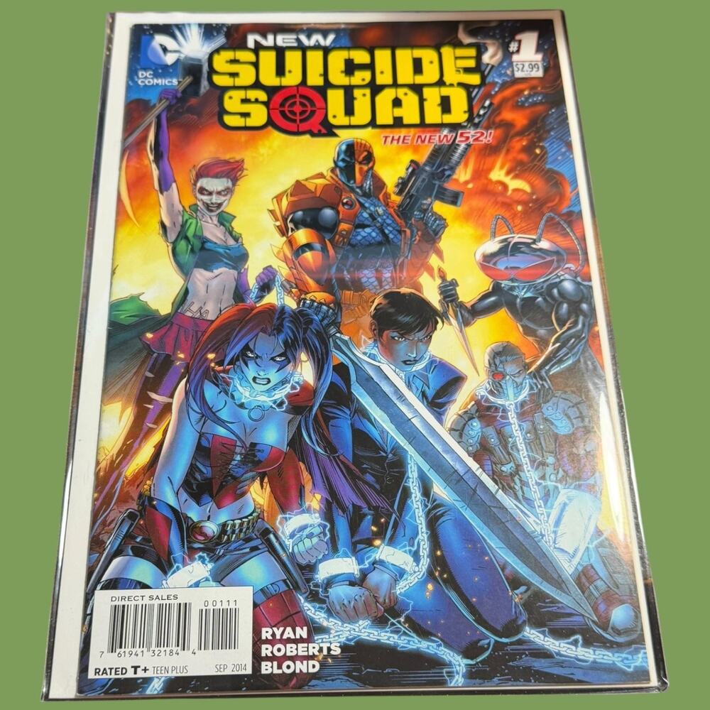 New Suicide Squad #1 DC Comics The New 52! Harley Quinn Deathstroke 2014 NM